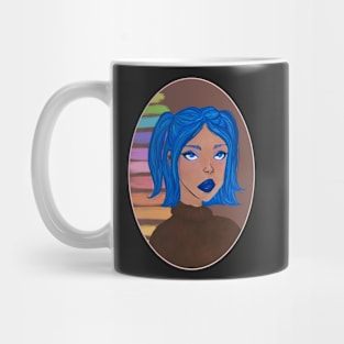 blue and over you Mug